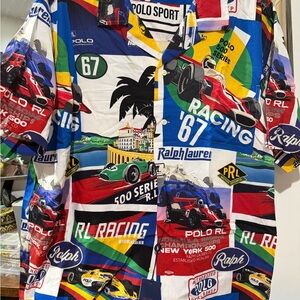 Polo by Ralph Lauren Multicolor Racing Shirt